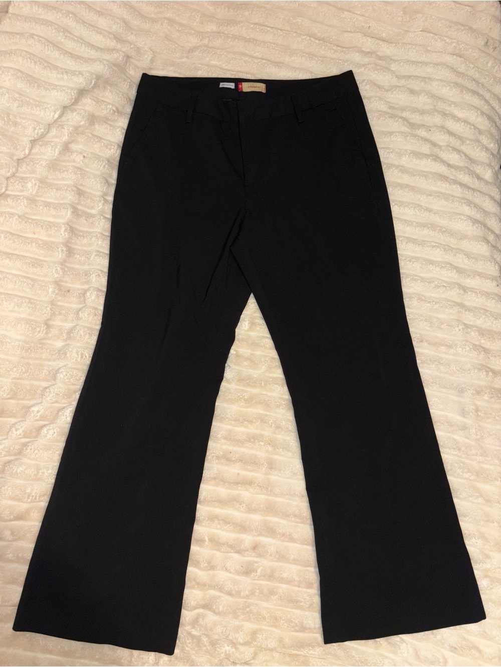 GAP Favorite Straight Fit Black Pants — Size 10